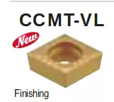 KORLOY Turning Insert CCMT09T308-VL Grade CN1500
