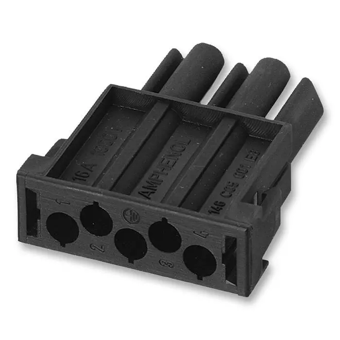 AMPHENOL SINE/TUCHEL MODULE, FEMALE, 1000V, 5 WAY, C146 C05 801 E8
