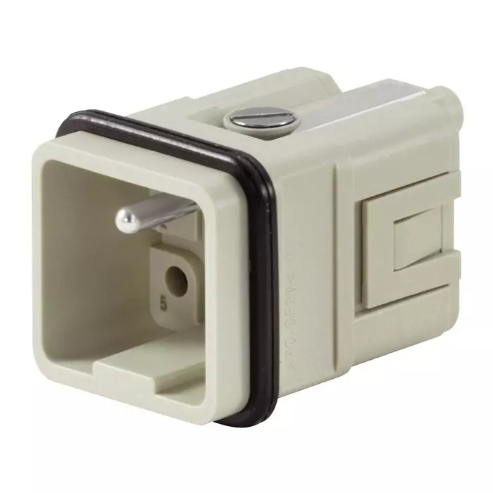 Weidmuller HEAVY DUTY INSERT, PLUG, 5+PE, 20-12AWG, HDC HQ 5 MC