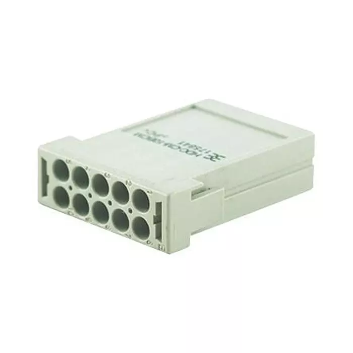 Weidmuller HEAVY DUTY CONN, RCPT, 10POS, 26-14AWG, 1758410000