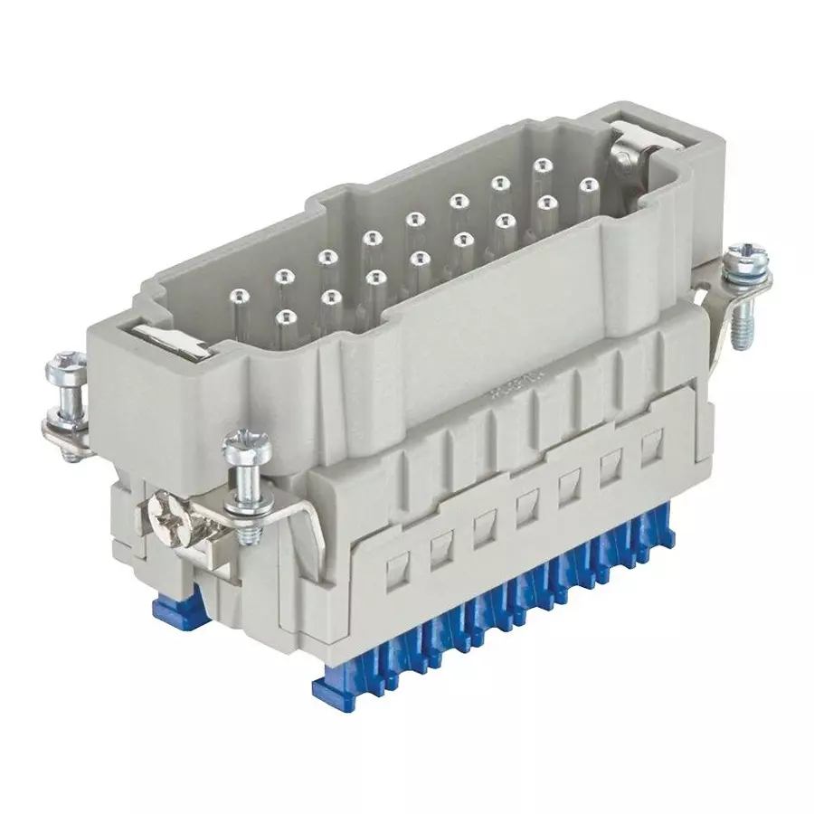 Harting Heavy Duty Connector Inserts / Modules HEAVY DUTY INSERT, PLUG, 16POS, 09330162688