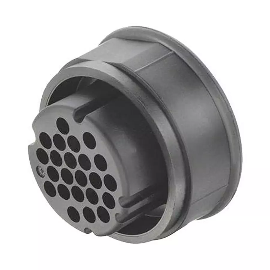 Harting Circular Connector Inserts CIRCULAR INSERT, PIN, 22POS, CRIMP, 09580223001
