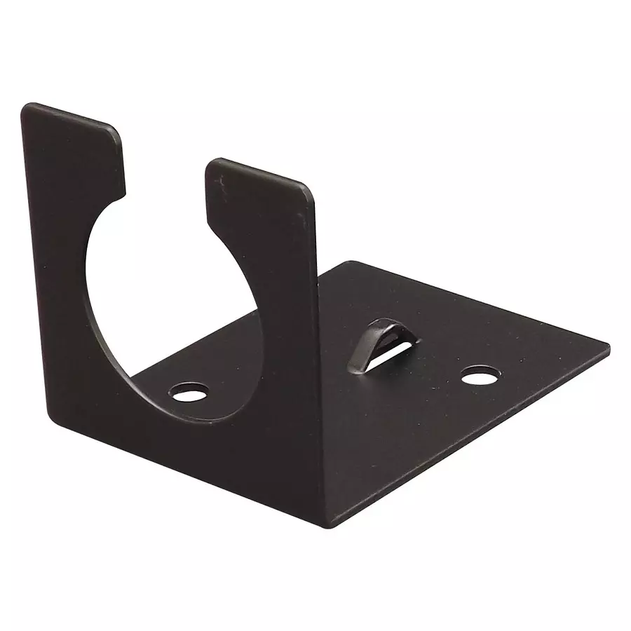 TUK LATCH PLATE, GOP BOX, STEEL, 25MM, BLK, MGOPPL25