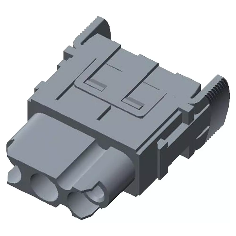 TE CONNECTIVITY Heavy Duty Insert, Rcpt, 3Pos, 10Awg, T2111032201-007