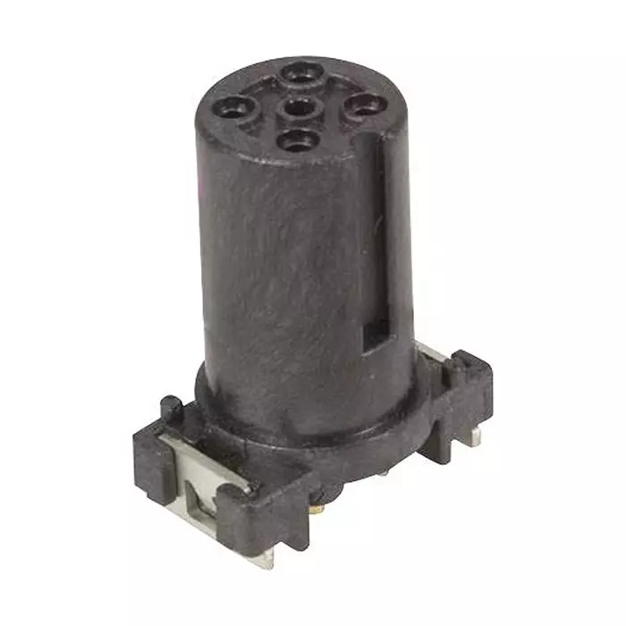 Harting Circular Connector Inserts CIRCULAR INSERT, 4POS, RECEPTACLE, SMT, 21033112410