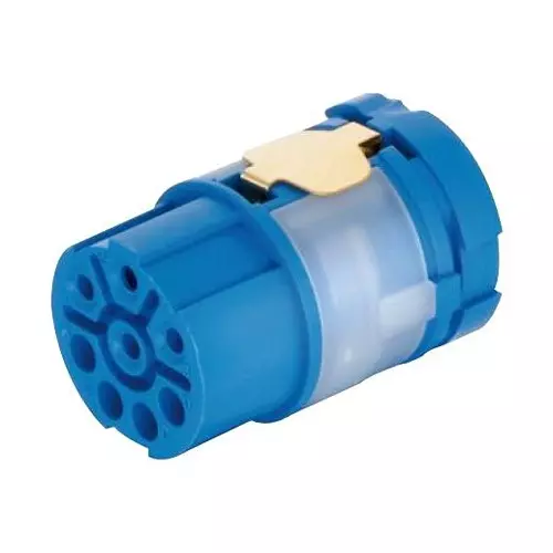 Harting Circular Connector Inserts CIRCULAR INSERT, SOCKET, 7POS, PA, 09156083101