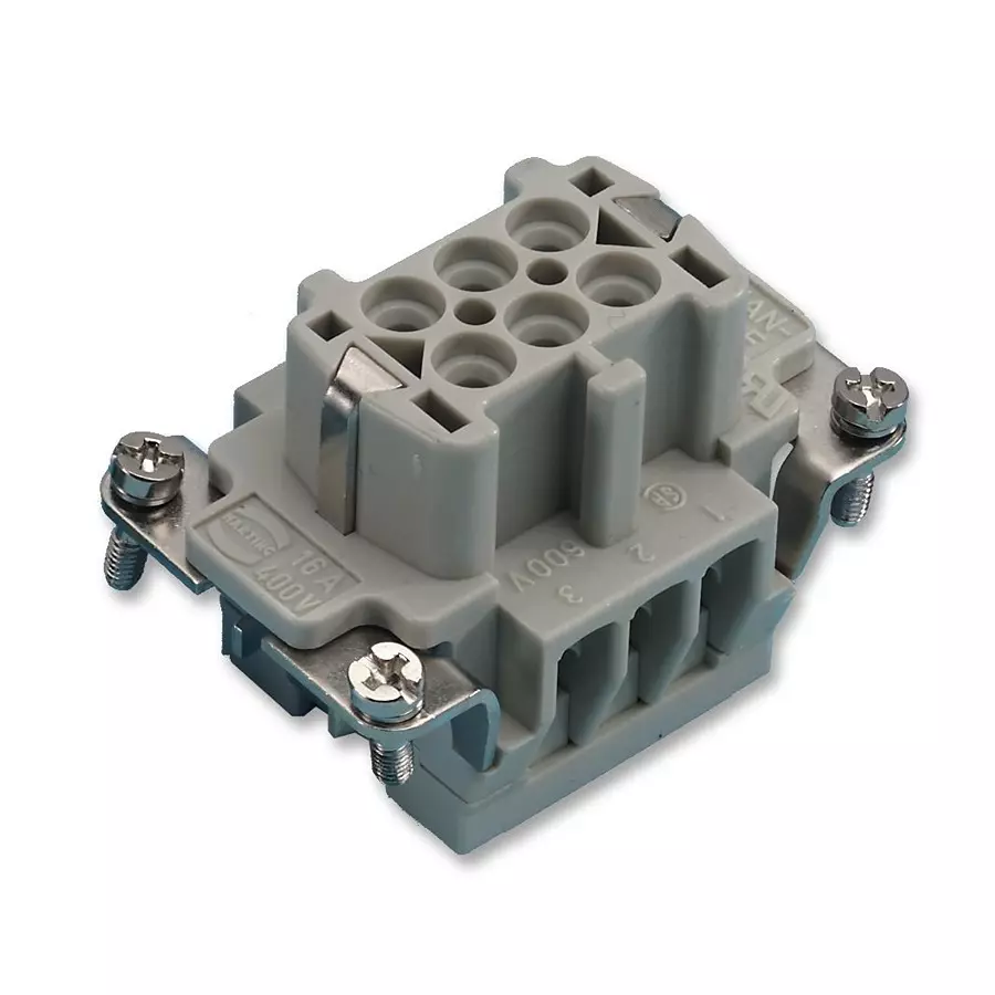Harting Heavy Duty Connector Inserts / Modules INSERT, FEMALE, HAN16E, CRIMP, 09 33 016 2702