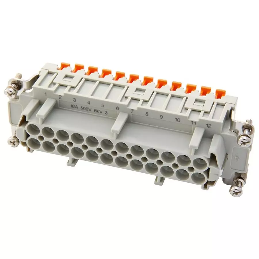 ILME INSERT, FEMALE, 24P+E, 16A, 500V, CSHF24