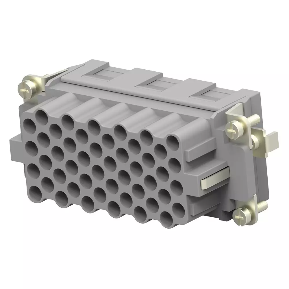 TE CONNECTIVITY Heavy Duty Insert, Rcpt, 48+Pe, 12Awg, T2050482201-007.
