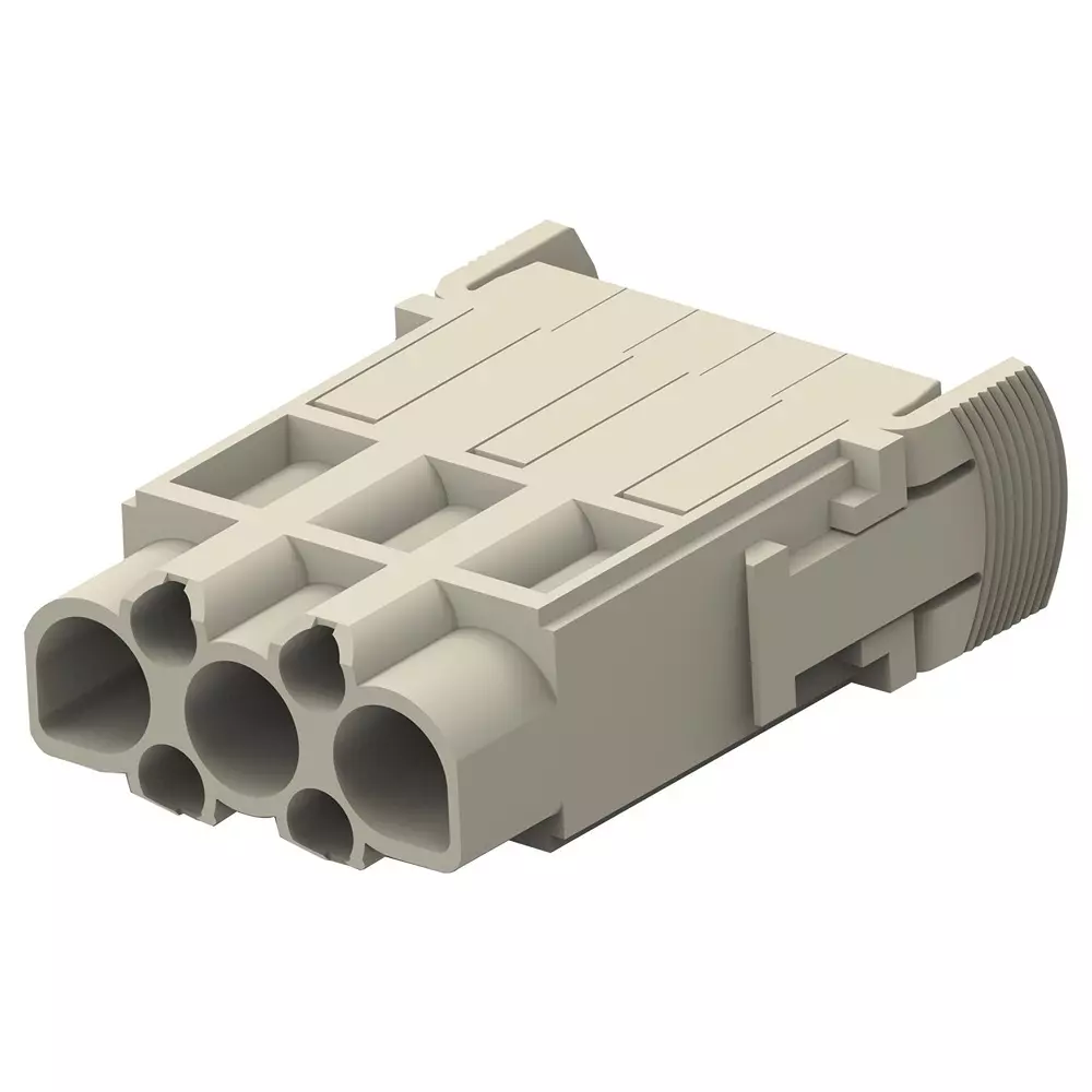 TE CONNECTIVITY Heavy Duty Insert, Plug, 7Pos, 40A, T2111342101-000