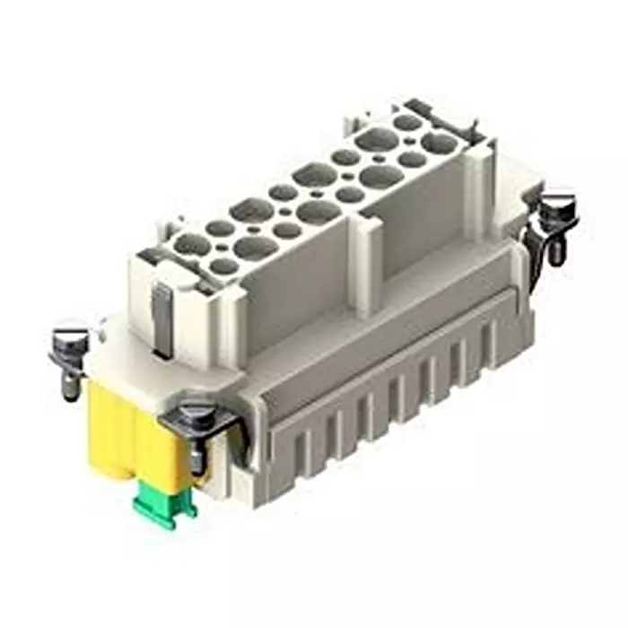 HARTING HEAVY DUTY INSERT, RCPT, 16POS, 16A, 09330162776