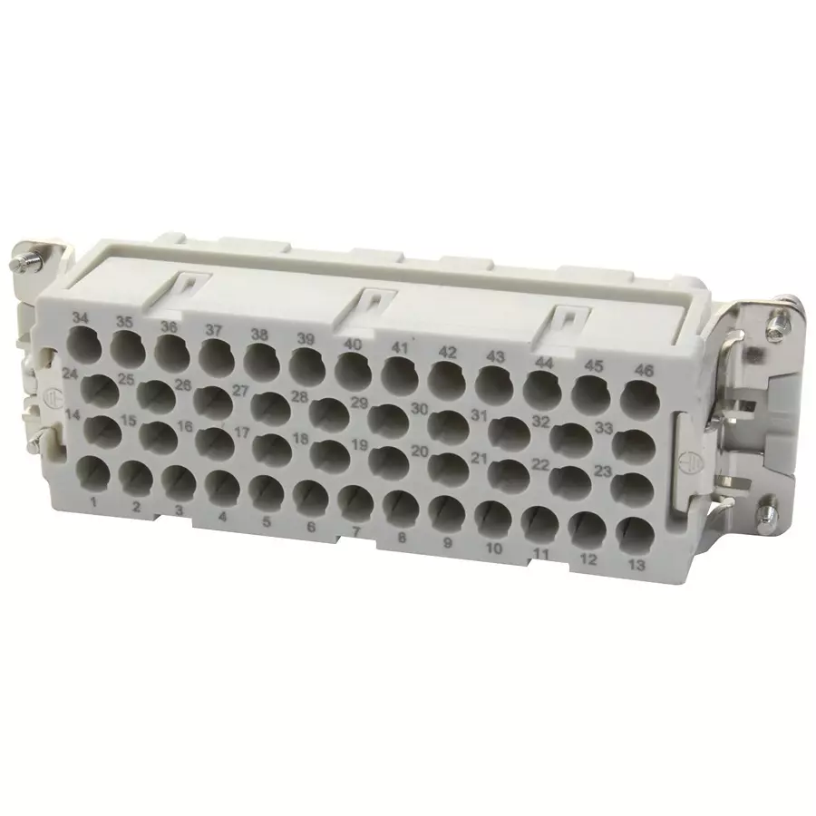 MOLEX Heavy Duty Connector Inserts / Modules HEAVY DUTY INSERT, RCPT, 46POS, - 93601-0327