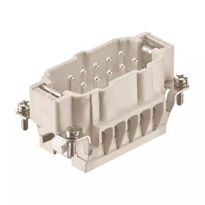 Harting Heavy Duty Connector Inserts / Modules HEAVY DUTY INSERT, PLUG, 24POS, 0.5MM2, 09338242603