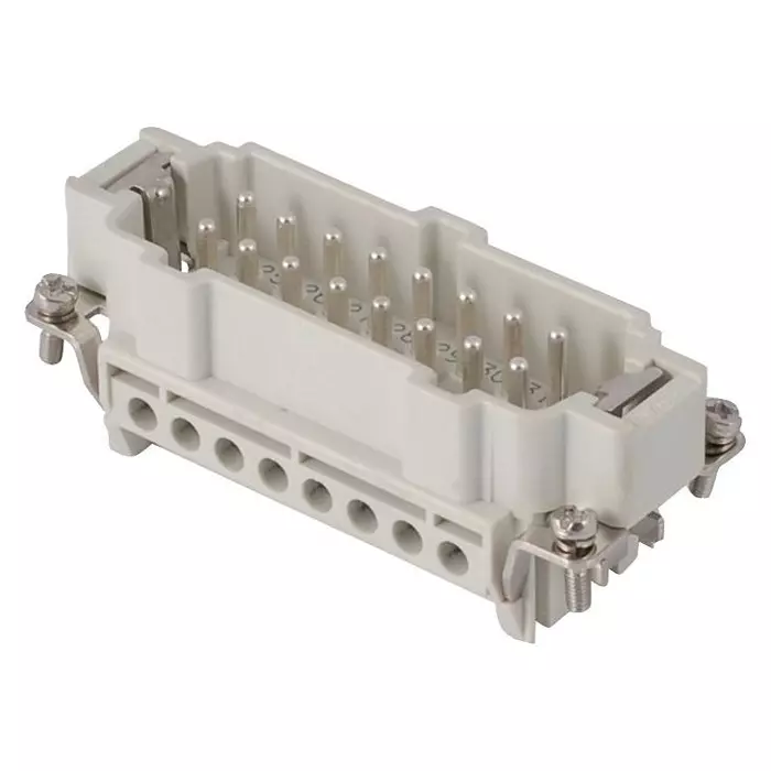 MOLEX / GWCONNECT Heavy Duty Insert, Plug, 16Pos, 20-14Awg, 7316.6105.0