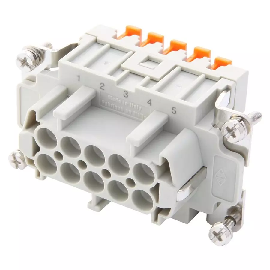 ILME INSERT, FEMALE, 10P+E, 16A, 500V, CSHF10