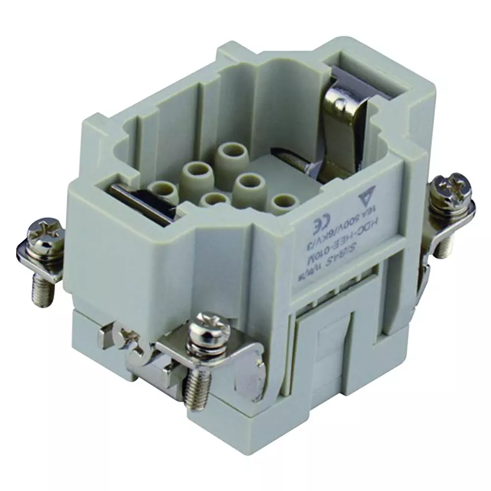 TE CONNECTIVITY Heavy Duty Insert, Plug, 10+Pe, 12Awg, T2050102101-007.