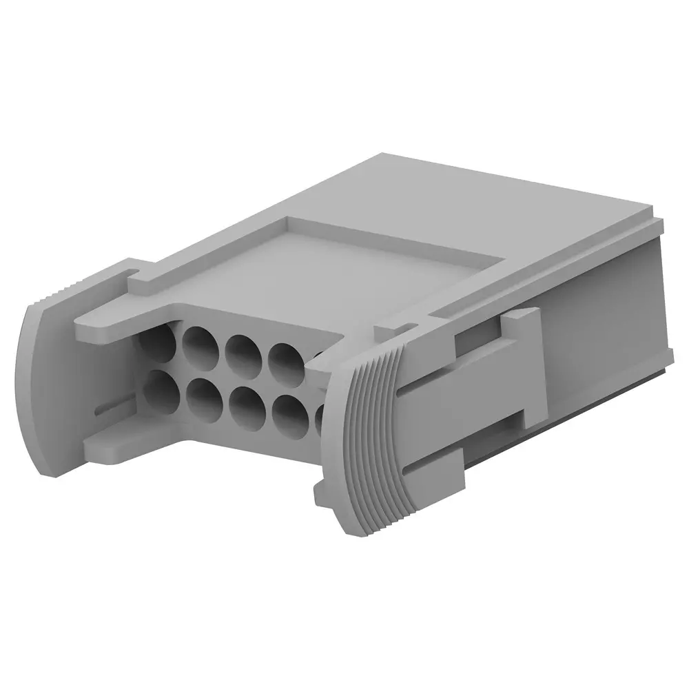 TE CONNECTIVITY Heavy Duty Insert, Plug, 12Pos, 14Awg, T2111122101-007