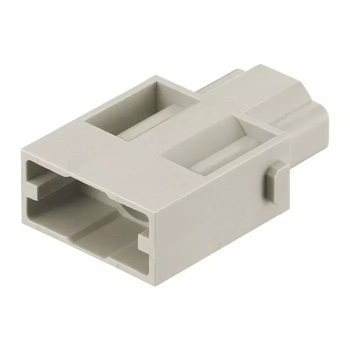 Harting Heavy Duty Connector Inserts / Modules HEAVY DUTY INSERT, PLUG, 1POS, 6-2AWG, 09140013031