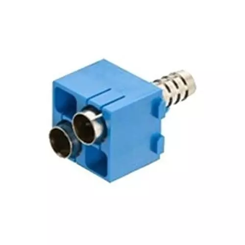 Harting Heavy Duty Connector Inserts / Modules HEAVY DUTY MODULE, RCPT, 2POS, CRIMP, 09140023502