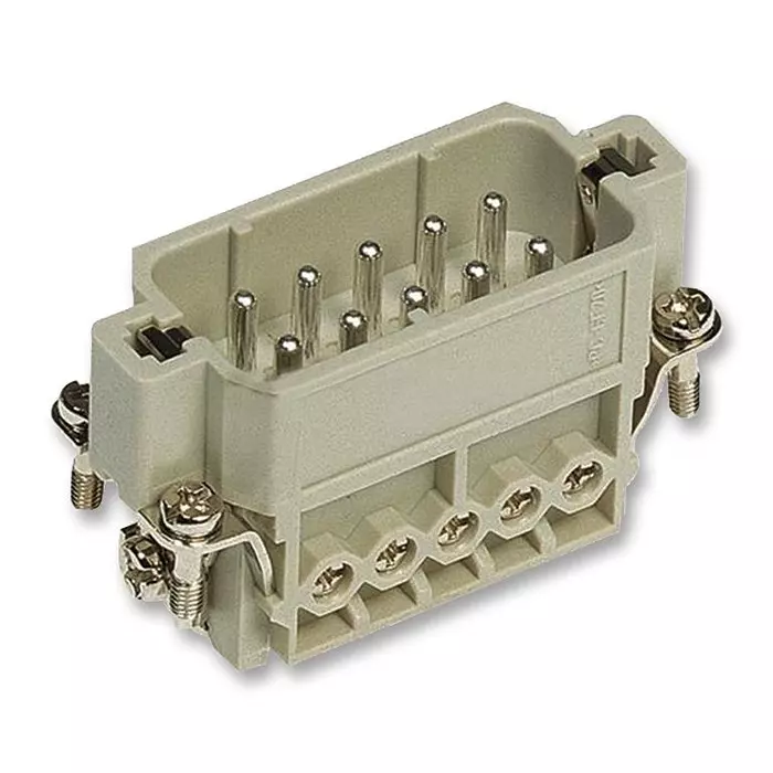 Harting Heavy Duty Connector Inserts / Modules PLUG, HAN10A, 10+E WAY, 0920 010 2612