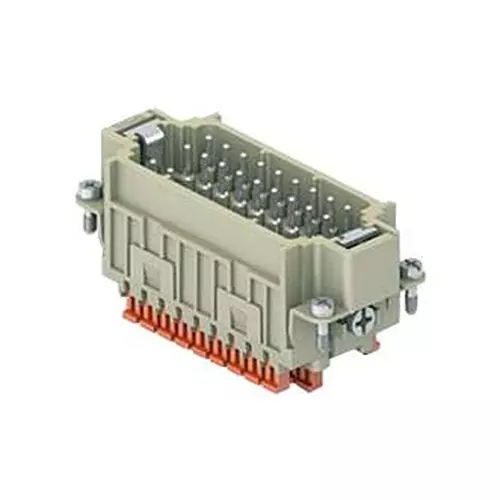 ILME HEAVY DUTY INSERT, PLUG, 27POS, 26-14AWG, CDSHM27