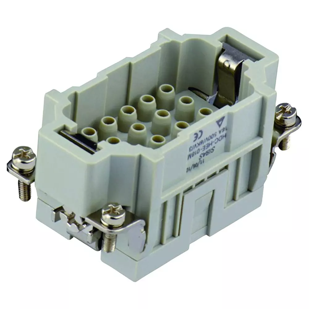 TE CONNECTIVITY Heavy Duty Insert, Plug, 18+Pe, 12Awg, T2050182101-007