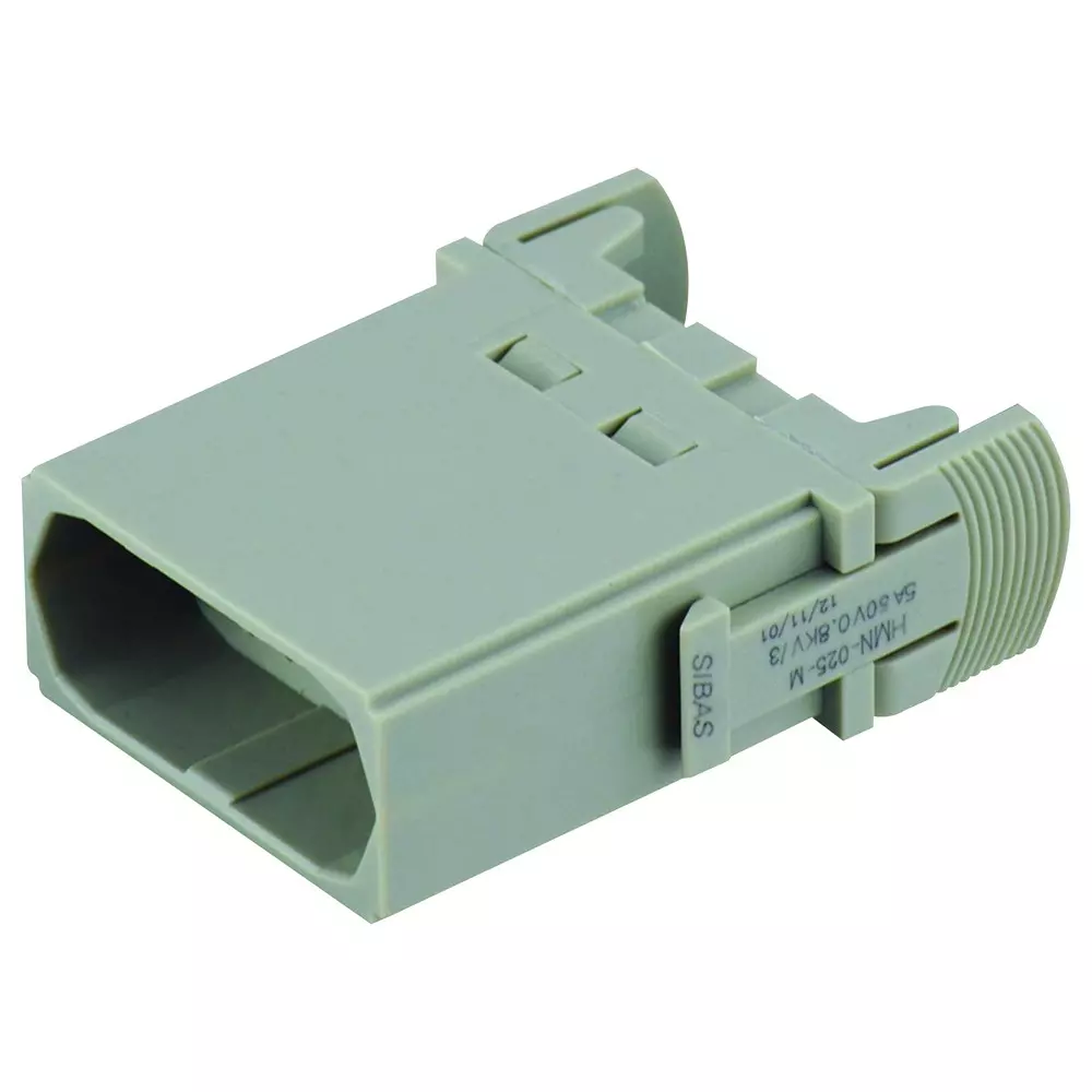 TE CONNECTIVITY Heavy Duty Insert, Plug, 25Pos, 20Awg, T2111252101-007