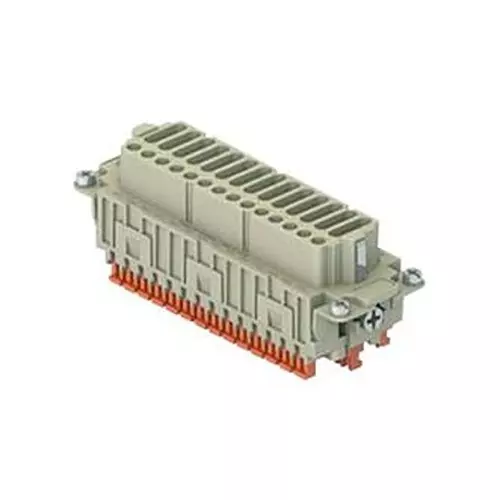 ILME HEAVY DUTY INSERT, RCPT, 42POS, 26-14AWG, CDSHF42