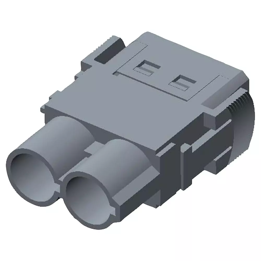 TE CONNECTIVITY Heavy Duty Insert, Plug, 2Pos, 25Mm2, T2111020101-007