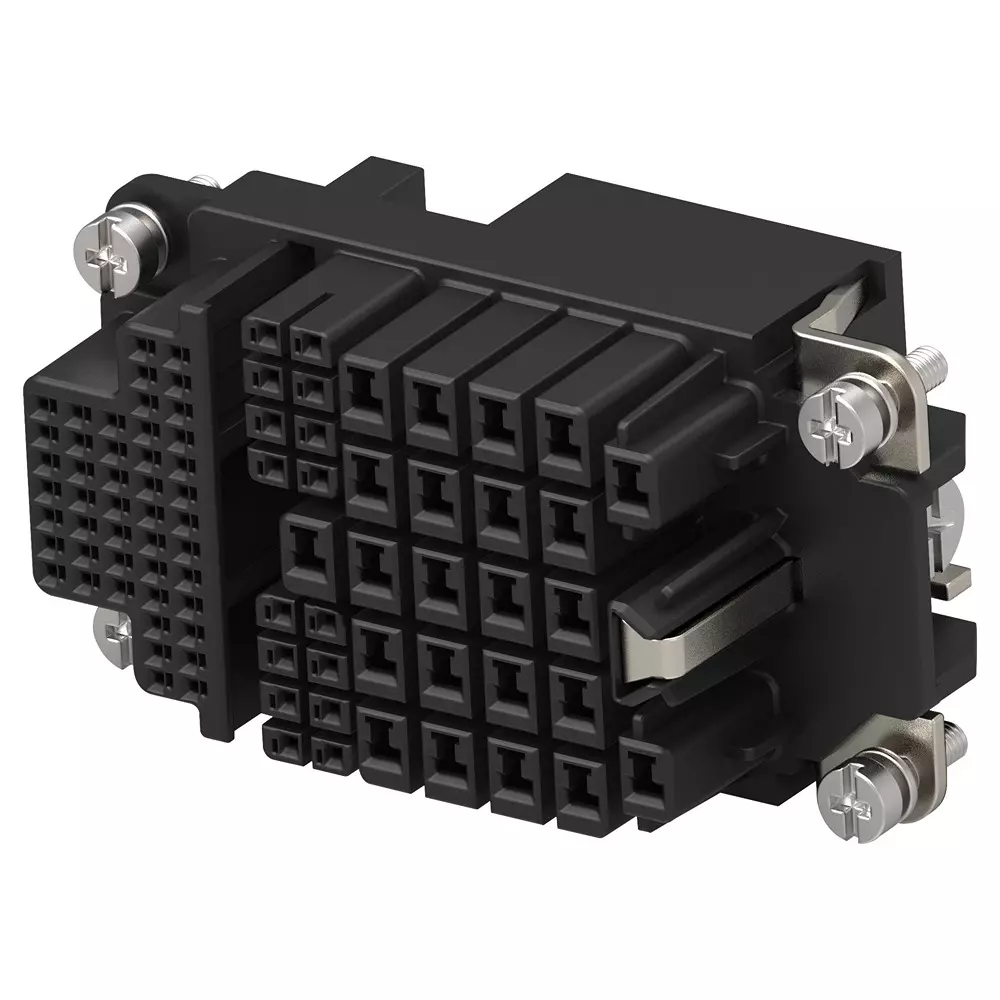 TE CONNECTIVITY Heavy Duty Insert, Rcpt, 86Pos, Crimp, T2120865201-000