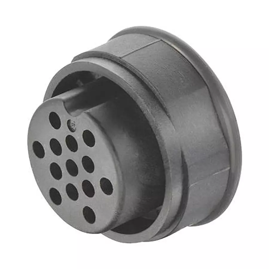 Harting Circular Connector Inserts CIRCULAR INSERT, PIN, 13POS, CRIMP, 09580133001