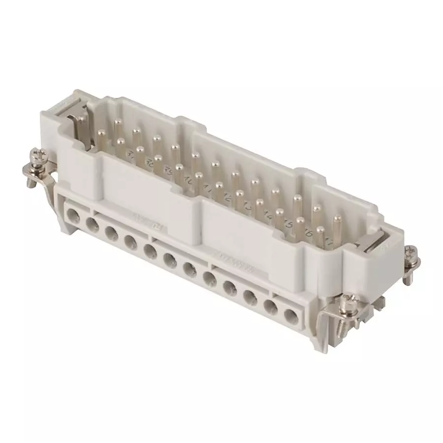 MOLEX / GWCONNECT Heavy Duty Insert, Plug, 24Pos, 20-14Awg, 7324.6107.0
