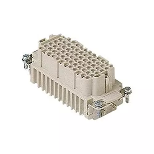 ILME HEAVY DUTY INSERT, RCPT, 72POS, 26-14AWG, CDDF72
