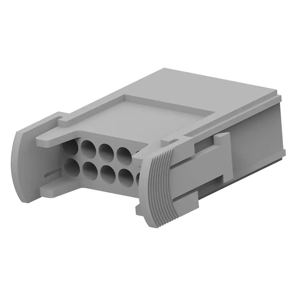 TE CONNECTIVITY Heavy Duty Insert, Plug, 12Pos, 14Awg, T2111122101-007.