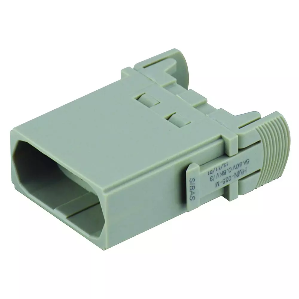 TE CONNECTIVITY Heavy Duty Insert, Plug, 25Pos, 20Awg, T2111252101-007.