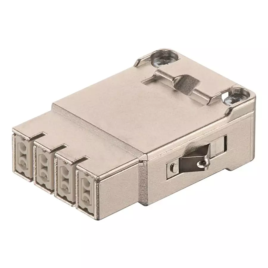 Harting Heavy Duty Connector Inserts / Modules HEAVY DUTY INSERT, RCPT, 8POS, 0.52MM2, 09140083111