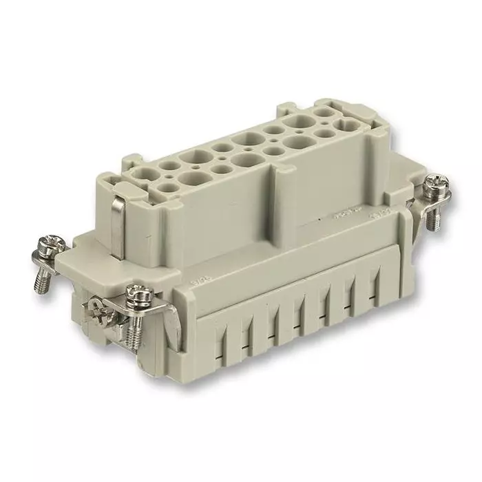 Harting Heavy Duty Connector Inserts / Modules SOCKET, HAN16E, 16WAY, 09 33 016 2716