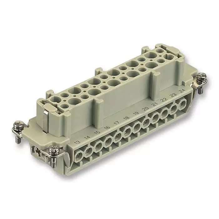 Harting Heavy Duty Connector Inserts / Modules SOCKET, HAN24E, 24WAY, 0933 024 2701
