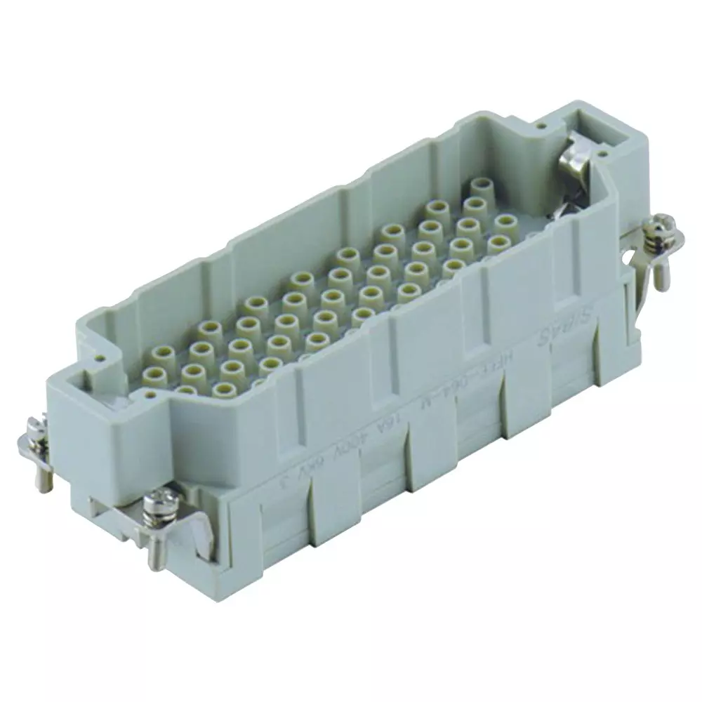 TE CONNECTIVITY Heavy Duty Insert, Plug, 64+Pe, 12Awg, T2050643101-007