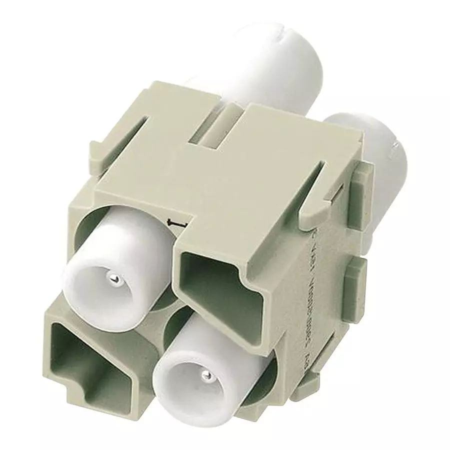Harting Heavy Duty Connector Inserts / Modules HEAVY DUTY MODULE, PLUG, 2POS, 4MM2, 09140023021