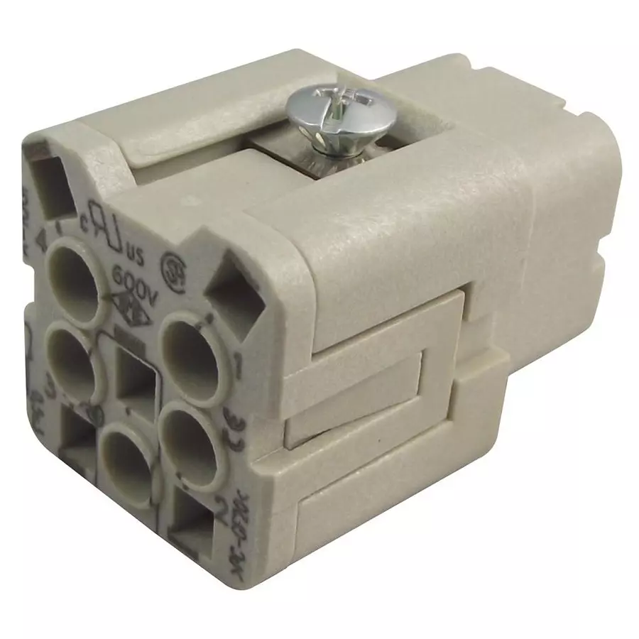ILME INSERT, FEMALE, 26-14 AWG, 4P+E, CKSF04
