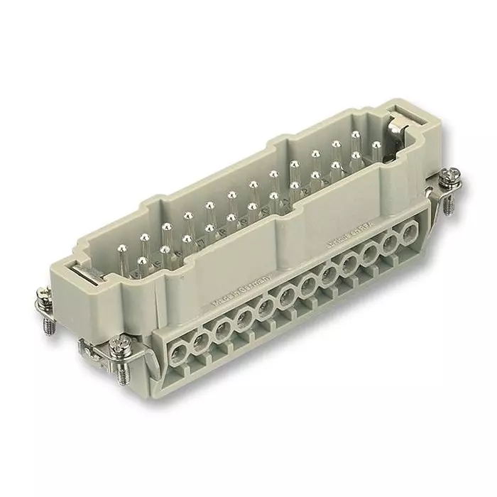 Harting Heavy Duty Connector Inserts / Modules INSERT, PLUG, 24+PE WAY, SIZE 24B, 16A, 0933 024 2601