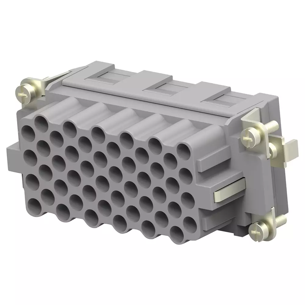 TE CONNECTIVITY Heavy Duty Insert, Rcpt, 48+Pe, 12Awg, T2050482201-007
