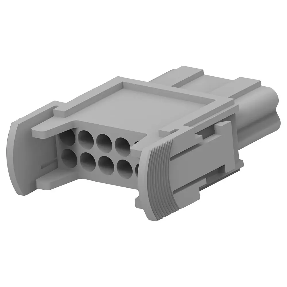 TE CONNECTIVITY Heavy Duty Insert, Rcpt, 12Pos, 14Awg, T2111122201-007