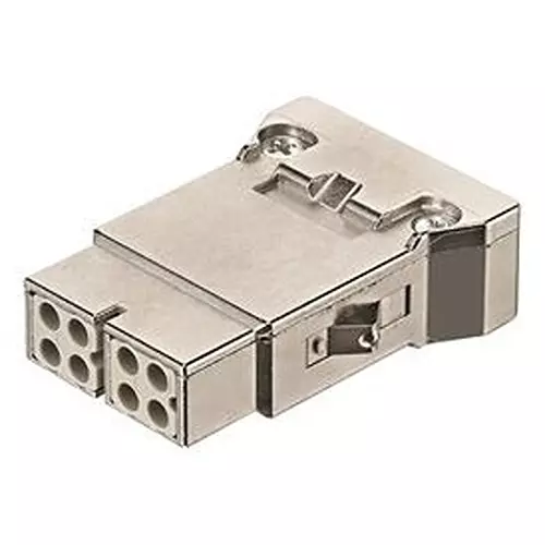HARTING HEAVY DUTY INSERT, RCPT, 8POS, 2.5MM2, 09140083117