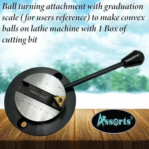Assorts Ball Turning Attachment ?Tool Steel 50 mm max Dia for 7x14 /7x16 Mini Lathe