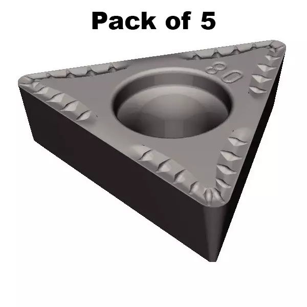GENERIC Turning Inserts TCMT16T308MU Grade TN2000 (Pack of 5)