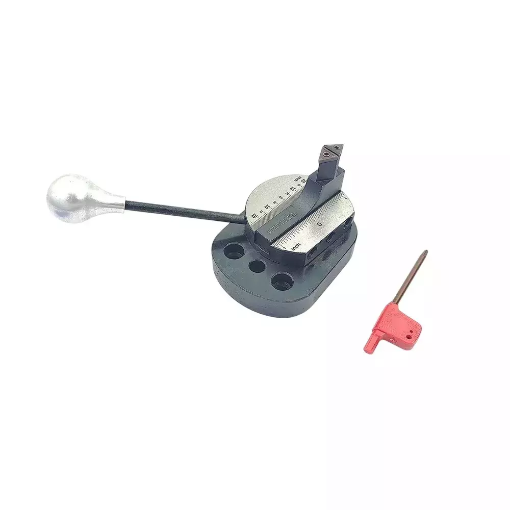 Buyohlic International Lathe's Ball Turning Attachment with Size Scale Machine Tools Oval Base Double Bit Mini Lathe 7x14, BA-Z7IR-PF2X