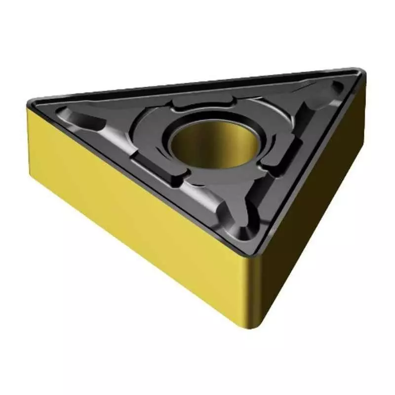 Sandvik Coromant T-Max P Turing Insert Carbide MTCVD Coating Triangle 1.19 mm, TNMG 220412-PR 4325 (Pack of 10 Pcs)