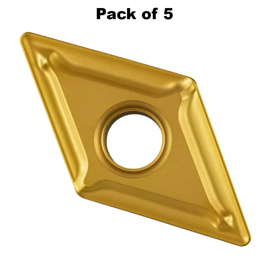 GENERIC Turning Inserts DNMG1506085 Grade TN2000 (Pack of 5)